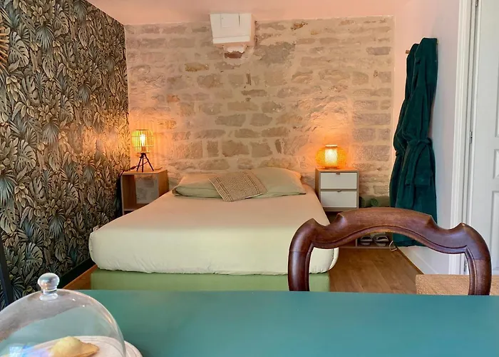 Chambre Cocoon Dans Une Maison Avec Spa Et Jardin En Centre Ville